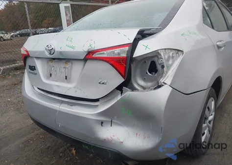 2016 Toyota Corolla Le from USA, damaged, VIN 2T1BURHE1GC565827